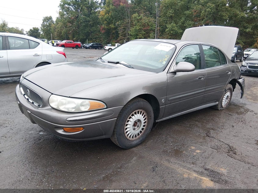 2000 Buick Lesabre Custom, Rear, IAAI, VIN 1G4HP54K3YU346387 — photo 2