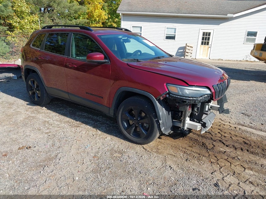 Vin: 1c4pjmlb4kd294983, lot: 46845902, jeep cherokee altitude 4x4 20191