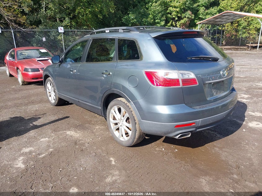 Vin: jm3tb3dv7c0360179, lot: 46845903, mazda cx-9 grand touring 20123