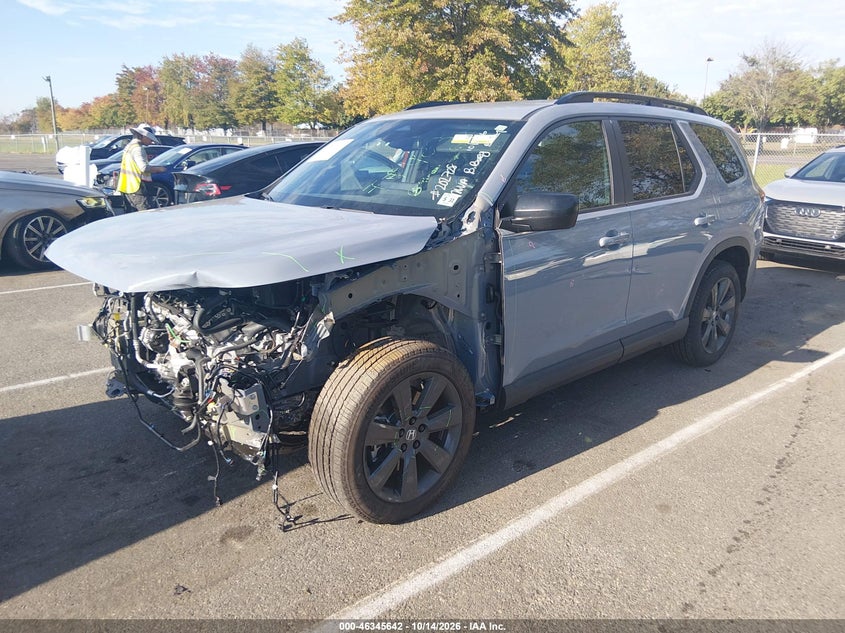 Vin: 5fnyg1h38tb033059, lot: 46845908, honda pilot sport 20262