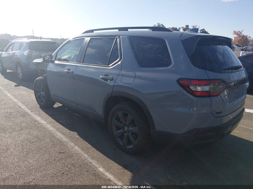Vin: 5fnyg1h38tb033059, lot: 46845908, honda pilot sport 20263