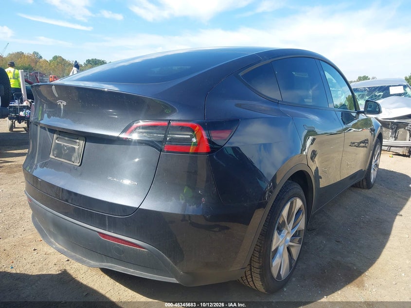 Vin: 7saygdee6ra271346, lot: 46845949, tesla model y long range dual motor all-wheel drive 20244