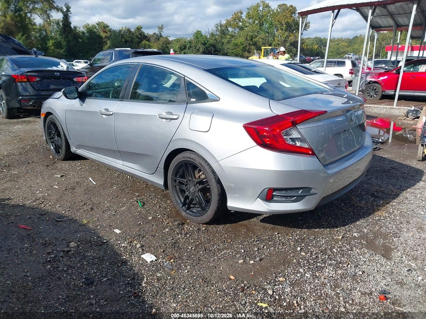 2017 HONDA CIVIC VIN 19XFC2E57HE012263 — фото 3