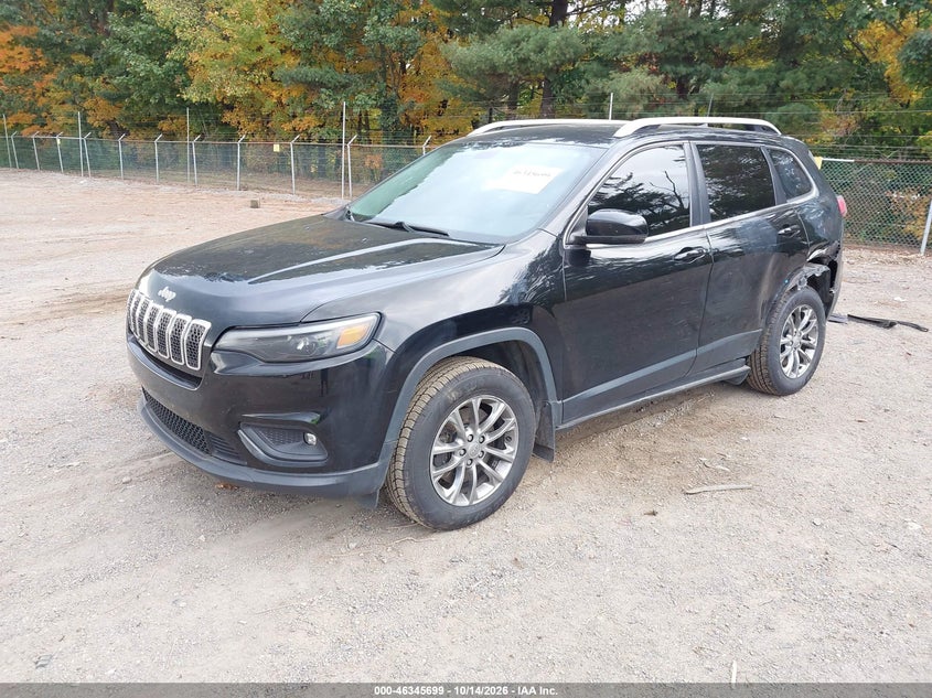 Vin: 1c4pjmlb3kd404986, lot: 46845965, jeep cherokee latitude plus 4x4 20192