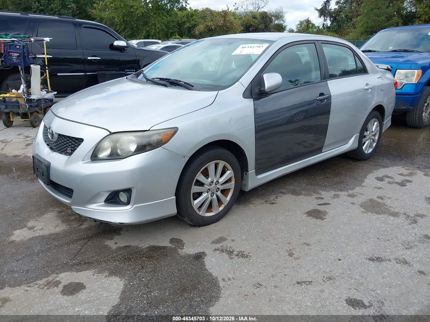 Vin: 2t1bu4ee5ac448413, lot: 46845969, toyota corolla s 20102