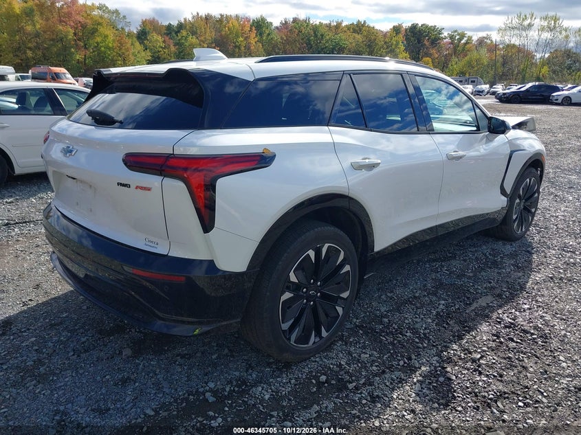 Vin: 3gnkdcrj7rs181234, lot: 46845971, chevrolet blazer ev eawd rs 20244