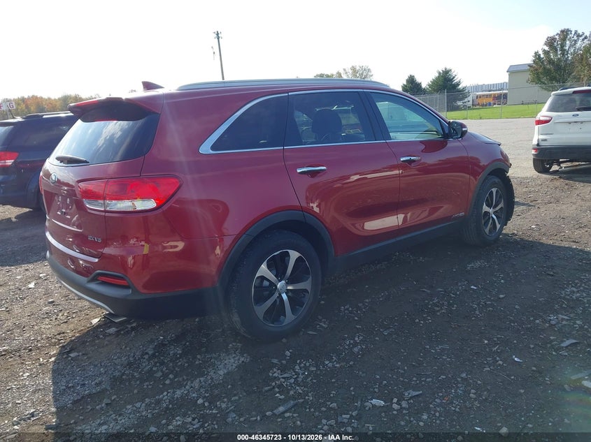 Vin: 5xyphda52jg376476, lot: 46845989, kia sorento 3.3l ex 20184