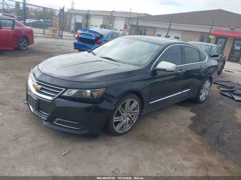 2014 Chevrolet Impala 2Lz, Удар спереди, IAAI, VIN 1G1155S30EU159085 — фото 2