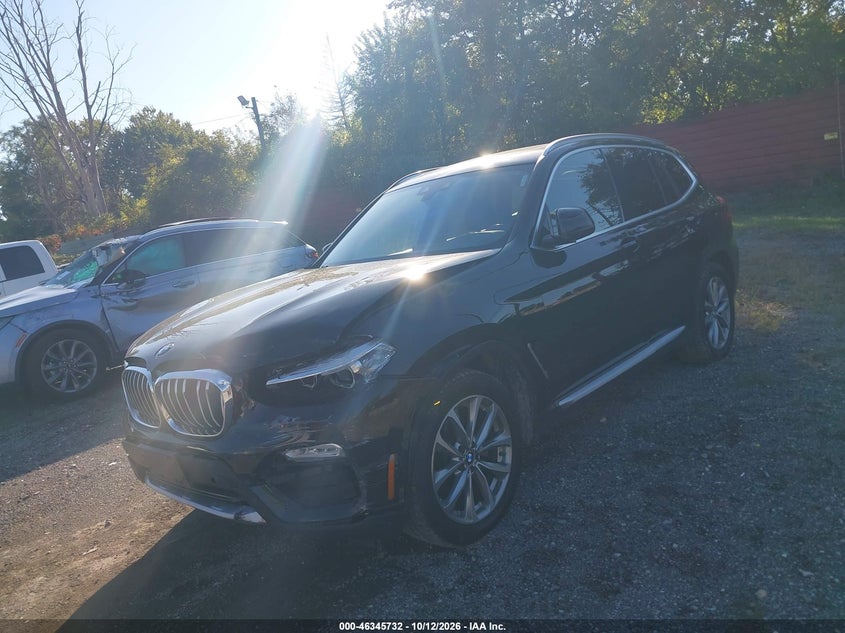 Vin: 5uxtr9c55klp83525, lot: 46845998, bmw x3 xdrive30i 20192