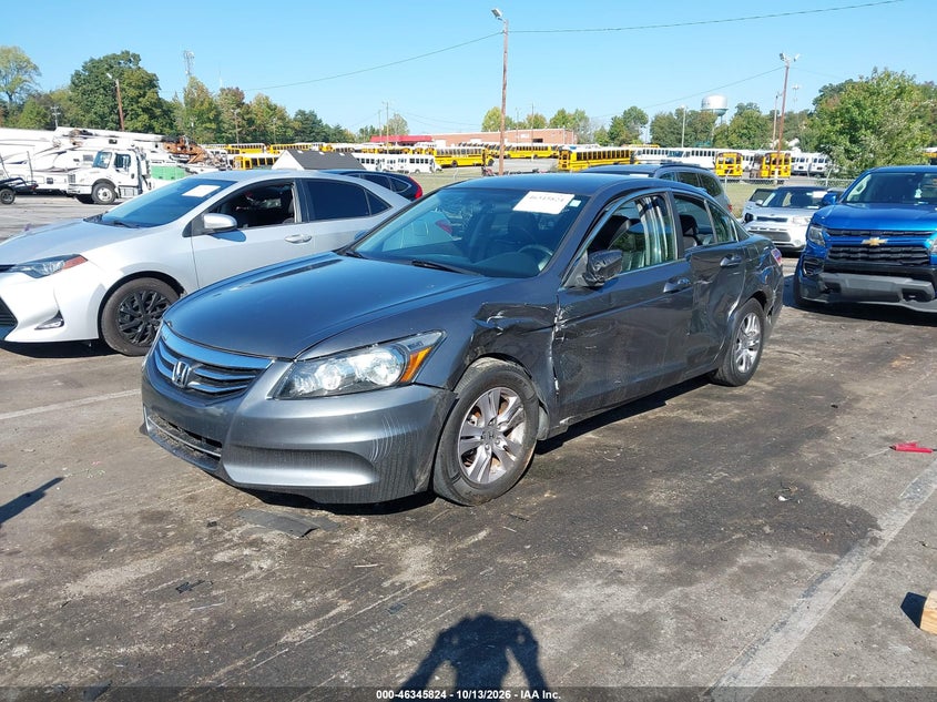 2012 Honda Accord 2.4 Se, Left Side, IAAI, VIN 1HGCP2F61CA218304 — photo 2