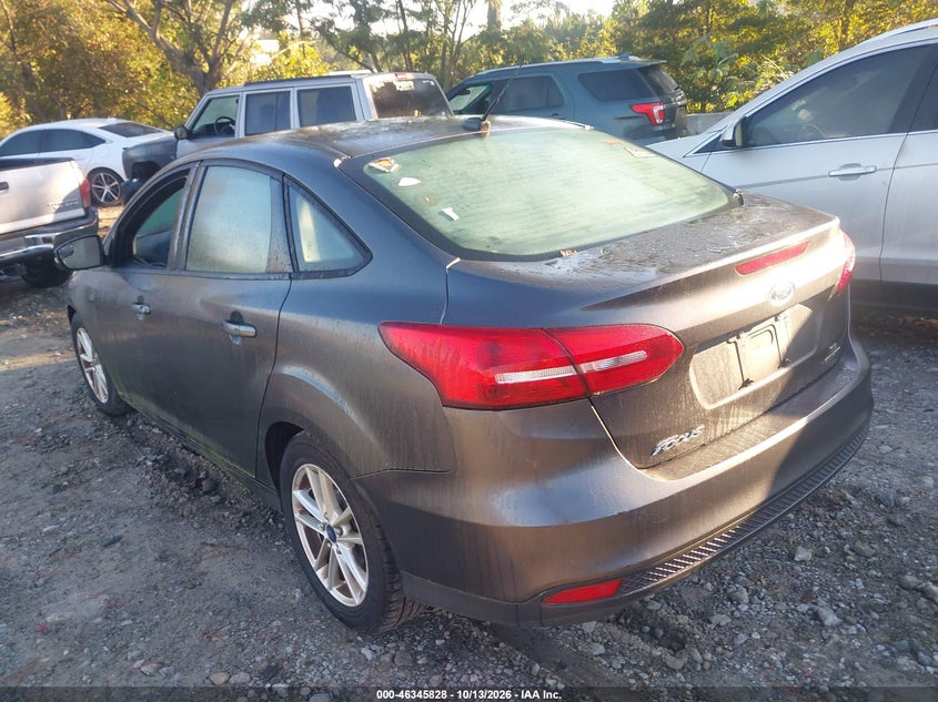 Vin: 1fadp3f28fl381553, lot: 46846094, ford focus se 20153