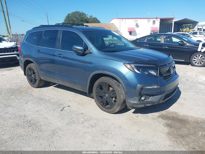 Vin: 5fnyf5h23mb012901, lot: 46846109, honda pilot 2wd special edition 2021 img_1