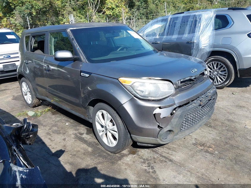 Vin: kndjp3a52f7181484, lot: 46846122, kia soul + 20151
