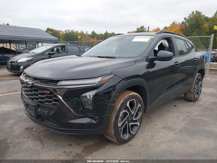 Vin: kl77ljep0sc049750, lot: 46846125, chevrolet trax fwd 2rs 20252