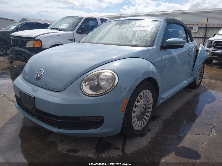 Vin: 3vw5p7at7em806082, lot: 46846131, volkswagen beetle 2.5l 20142