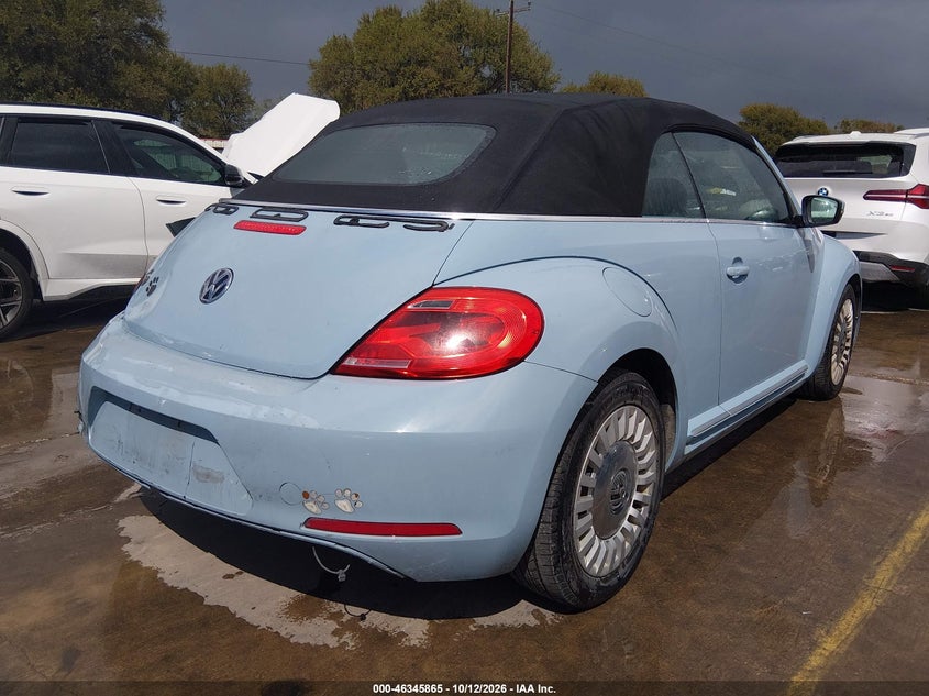Vin: 3vw5p7at7em806082, lot: 46846131, volkswagen beetle 2.5l 20144
