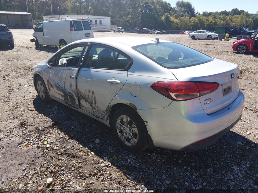 Vin: 3kpfk4a74he061149, lot: 46846142, kia forte lx 20173