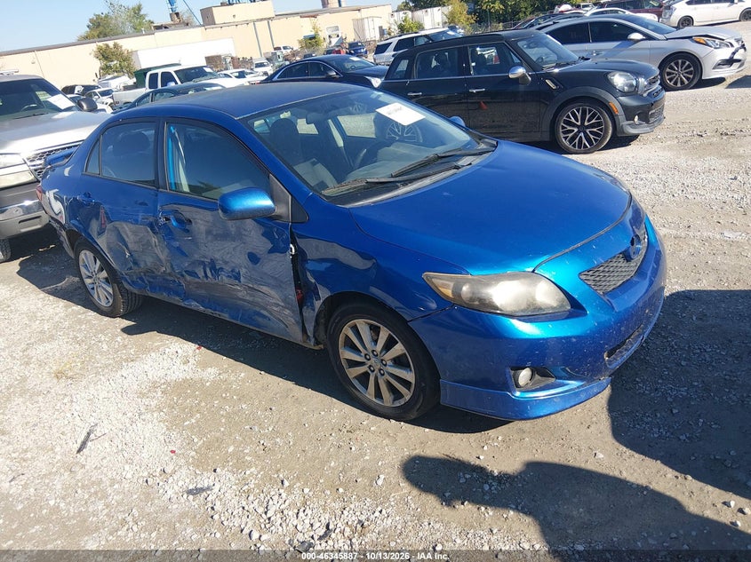 Vin: 1nxbu4ee8az269975, lot: 46846153, toyota corolla s/le/xle 20101