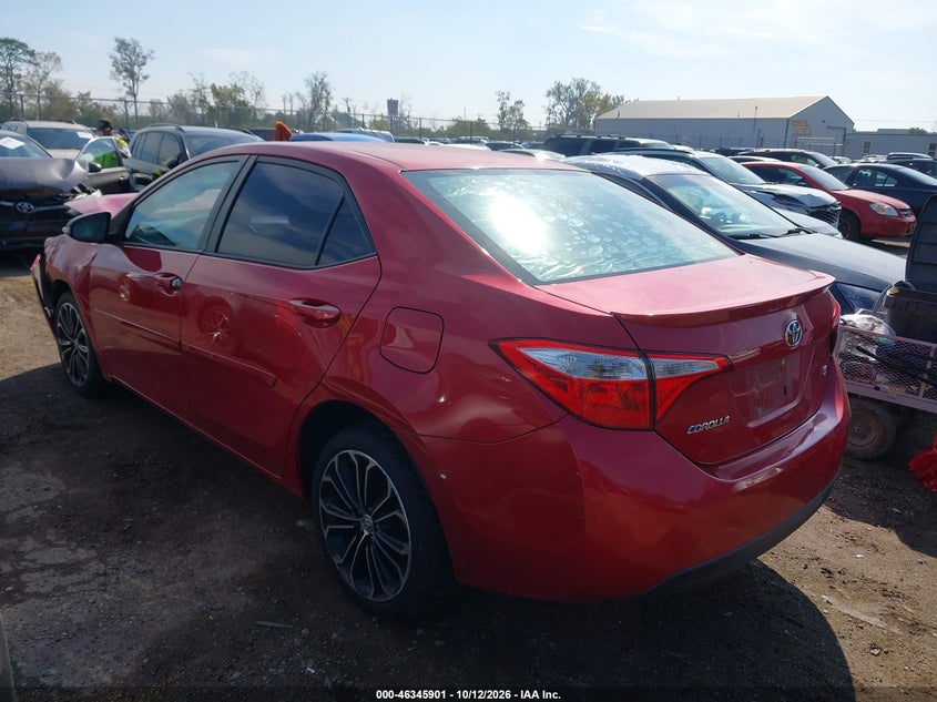 Vin: 2t1burhe4ec013199, lot: 46846167, toyota corolla s plus 20143