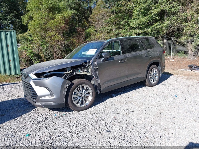 Vin: 5tdaaab55ts114318, lot: 46846185, toyota grand highlander platinum 20262