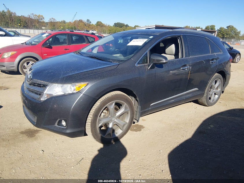 Vin: 4t3bk3bb5du083834, lot: 46846190, toyota venza xle v6 20132