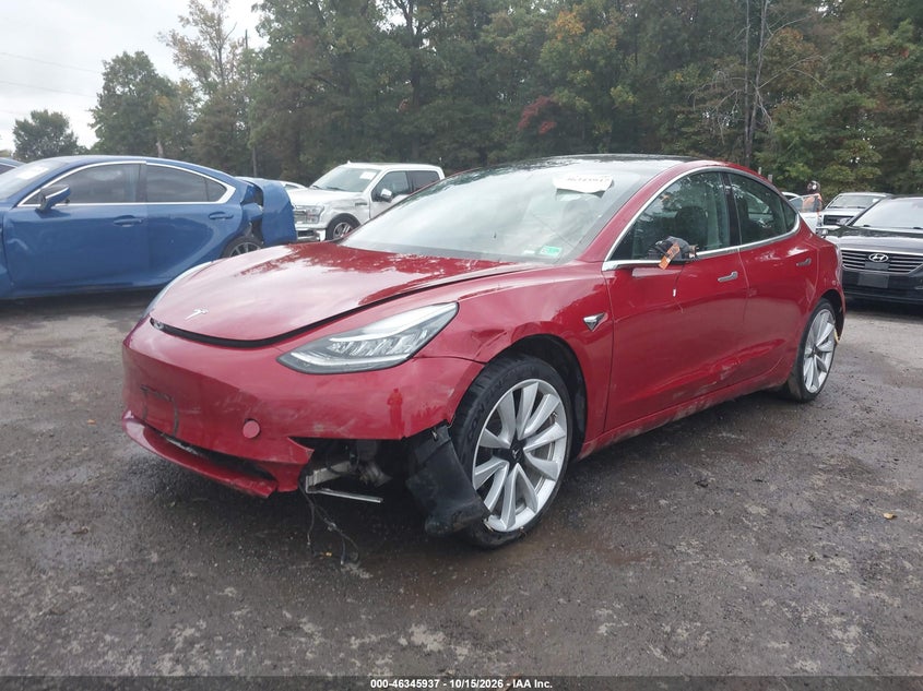 Vin: 5yj3e1eb0kf442442, lot: 46846203, tesla model 3 long range/performance 20192