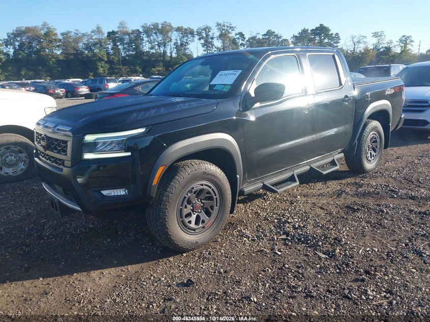 Vin: 1n6ed1ek5sn629847, lot: 46846220, nissan frontier pro-4x 4x4 20252