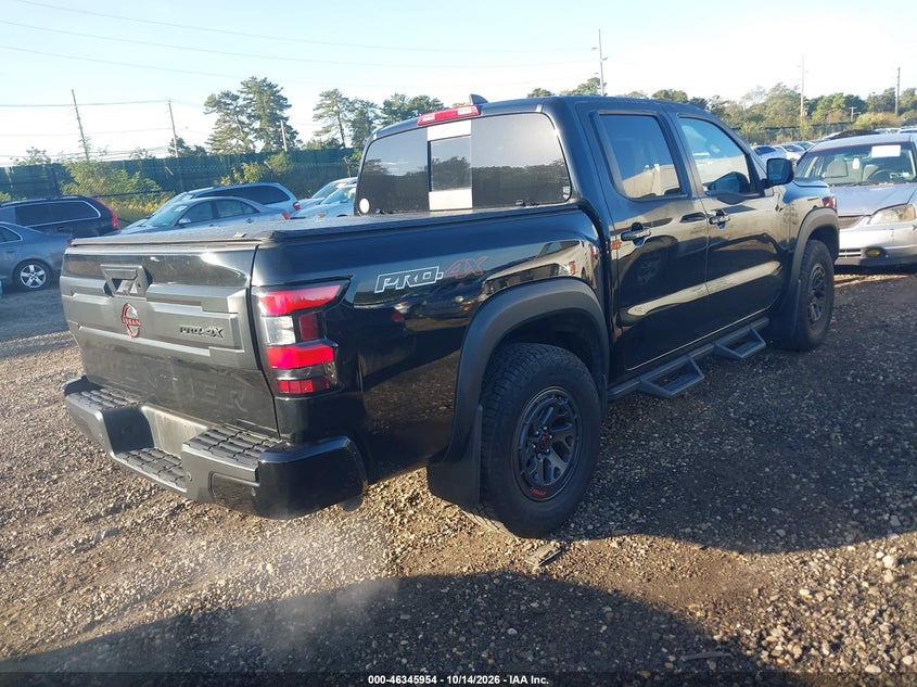 Vin: 1n6ed1ek5sn629847, lot: 46846220, nissan frontier pro-4x 4x4 20254
