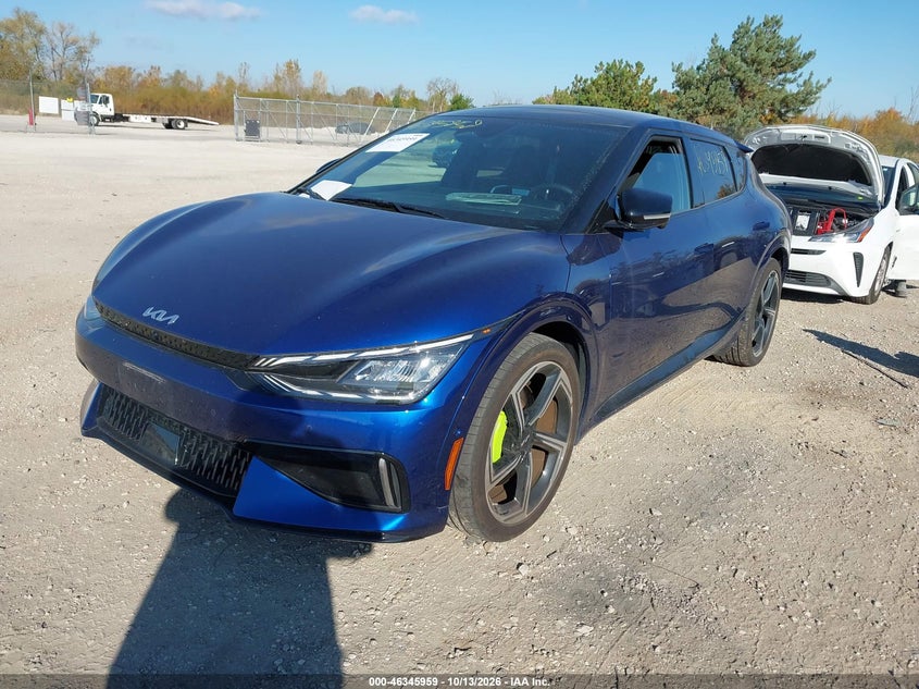 Vin: kndc5dle2p5104239, lot: 46846225, kia ev6 gt 20232
