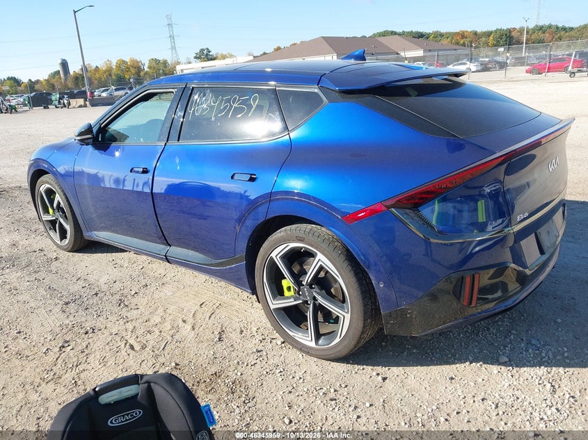 Vin: kndc5dle2p5104239, lot: 46846225, kia ev6 gt 20233