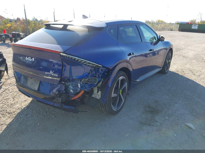 Vin: kndc5dle2p5104239, lot: 46846225, kia ev6 gt 20234
