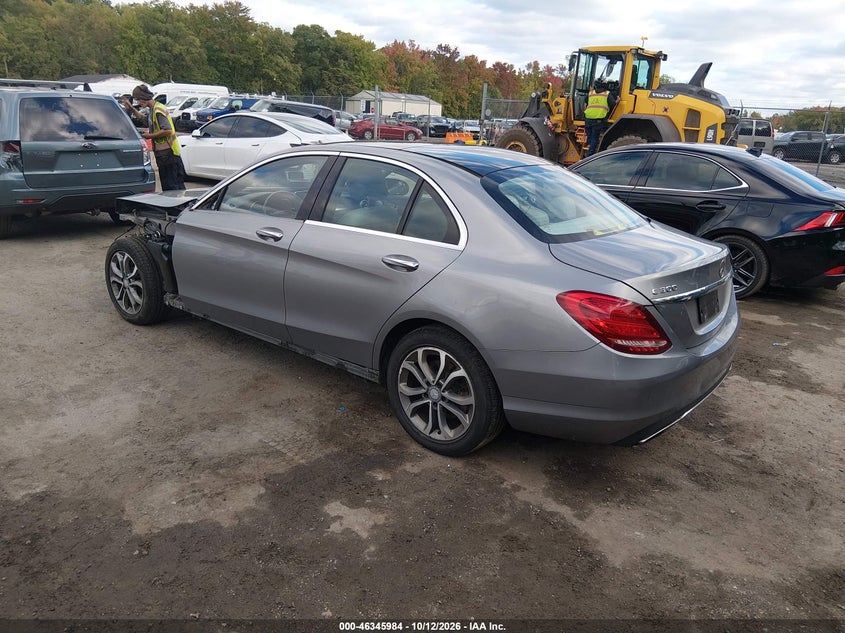 2016 MERCEDES-BENZ C 300 VIN 55SWF4KB9GU128150 — фото 3
