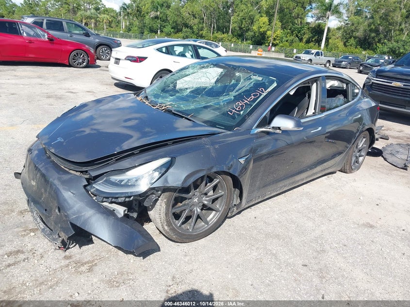 Vin: 5yj3e1ea5kf426938, lot: 46846278, tesla model 3 long range/mid range/standard range/standard range plus 20192