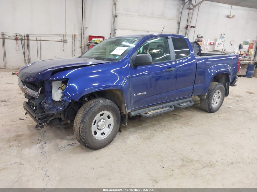 2015 Chevrolet Colorado Wt, Rollover, IAAI, VIN 1GCHTAE35F1270119 — photo 2