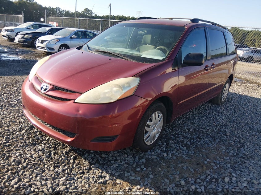 TOYOTA SIENNA 2007 VIN 5TDZK23C37S017563