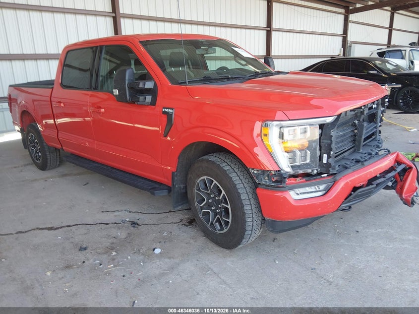 Vin: 1ftfw1e82nke67087, lot: 46846302, ford f-150 xlt 20221