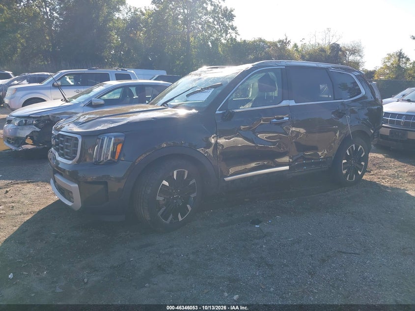 2023 Kia Telluride Sx Prestige, Удар сзади, IAAI, VIN 5XYP5DGC9PG330229 — фото 2