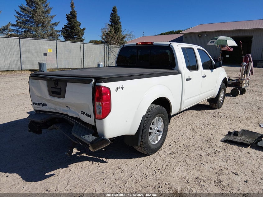 Vin: 1n6ad0fv1gn709414, lot: 46846324, nissan frontier sl/sv 20164