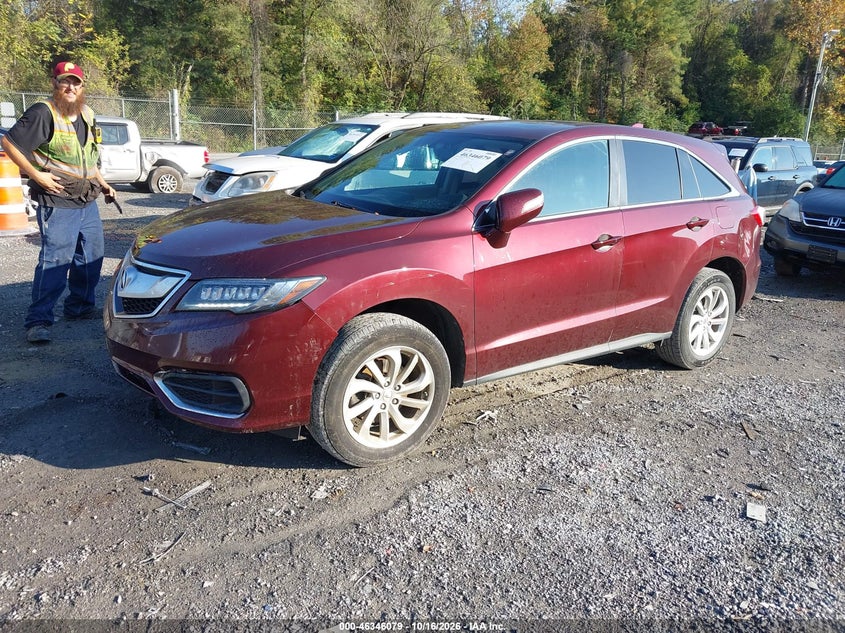 Vin: 5j8tb3h3xgl017745, lot: 46846345, acura rdx acurawatch plus pkg 20162