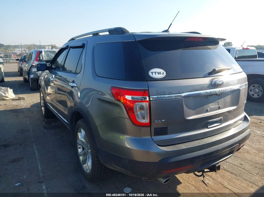 Vin: 1fm5k8d86dgb45647, lot: 46846367, ford explorer xlt 20133