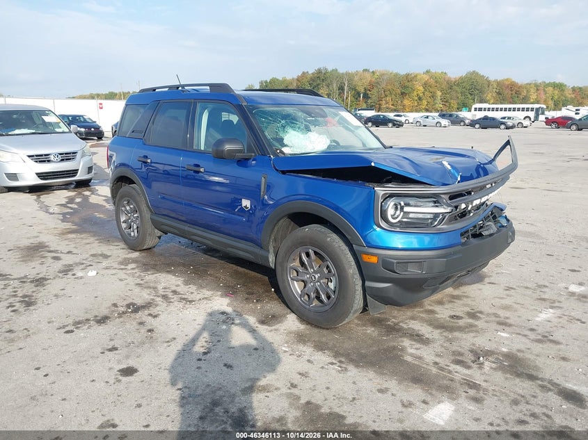 Vin: 3fmcr9b65rrf44219, lot: 46846379, ford bronco sport big bend 20241