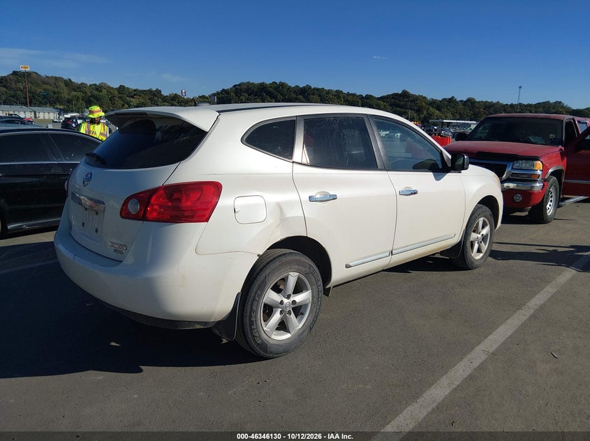 Vin: jn8as5mv2cw356103, lot: 46846396, nissan rogue s 20124