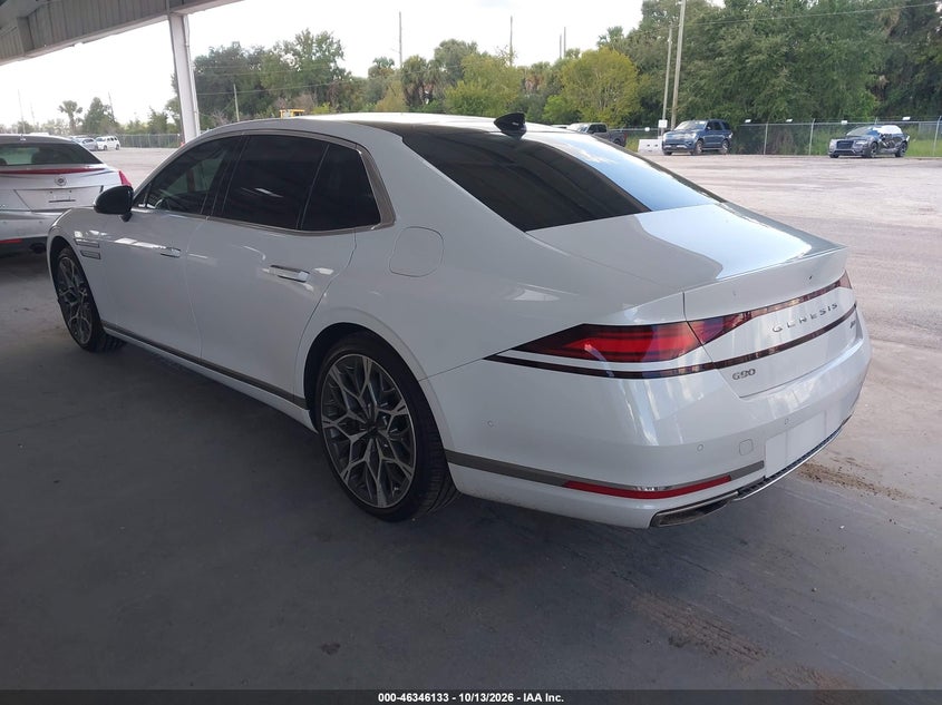 Vin: kmtfc4sd9pu023659, lot: 46846399, genesis g90 3.5t e-sc awd 20233