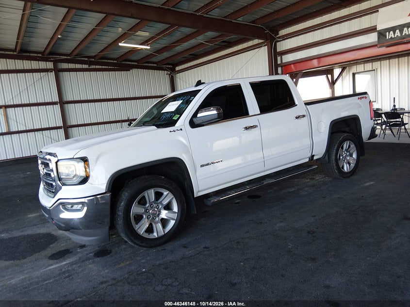 Vin: 3gtu2mec1jg221674, lot: 46846414, gmc sierra 1500 sle 20182
