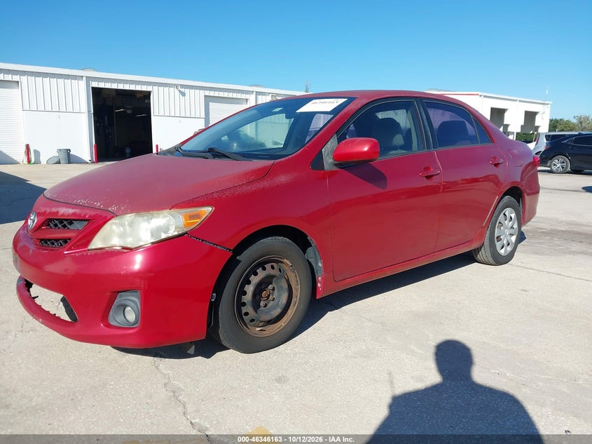 Vin: jtdbu4ee3b9157450, lot: 46846429, toyota corolla le 20112