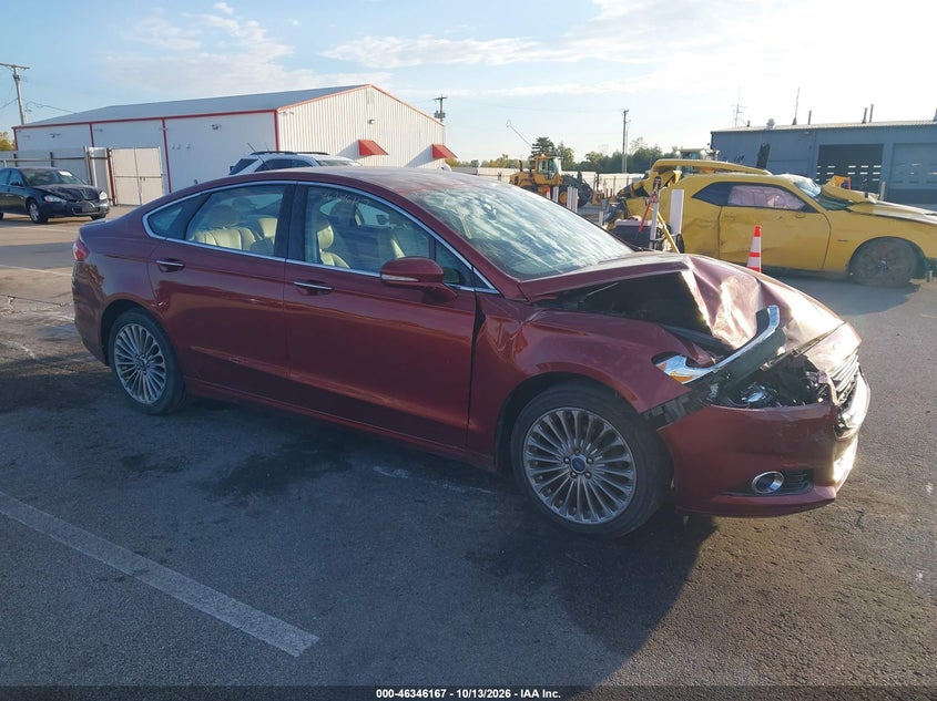 Vin: 3fa6p0k98er211087, lot: 46846432, ford fusion titanium 20141