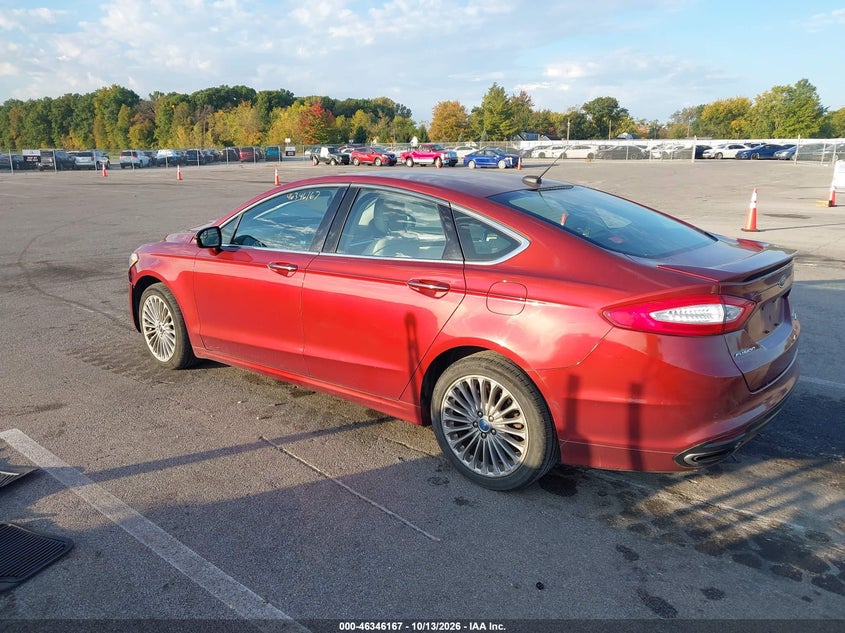 Vin: 3fa6p0k98er211087, lot: 46846432, ford fusion titanium 20143