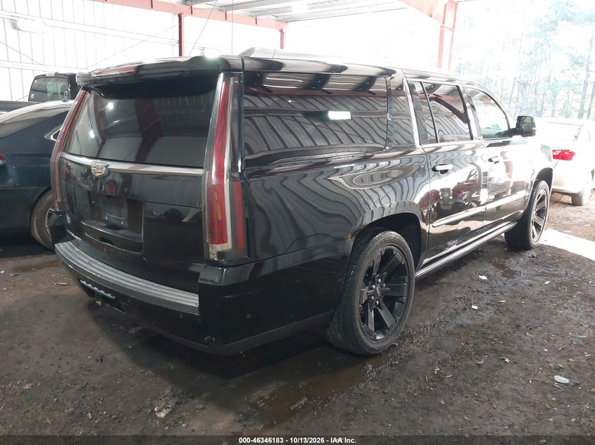 Vin: 1gys4jkj7hr180832, lot: 46846449, cadillac escalade esv premium luxury 20174