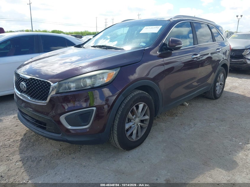 2018 Kia Sorento 3.3L Lx, Неизвестно, IAAI, VIN 5XYPG4A59JG362058 — фото 2