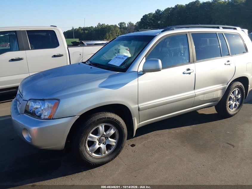 2003 Toyota Highlander V6, Normal Wear & Tear, IAAI, VIN JTEGF21A330102974 — photo 2